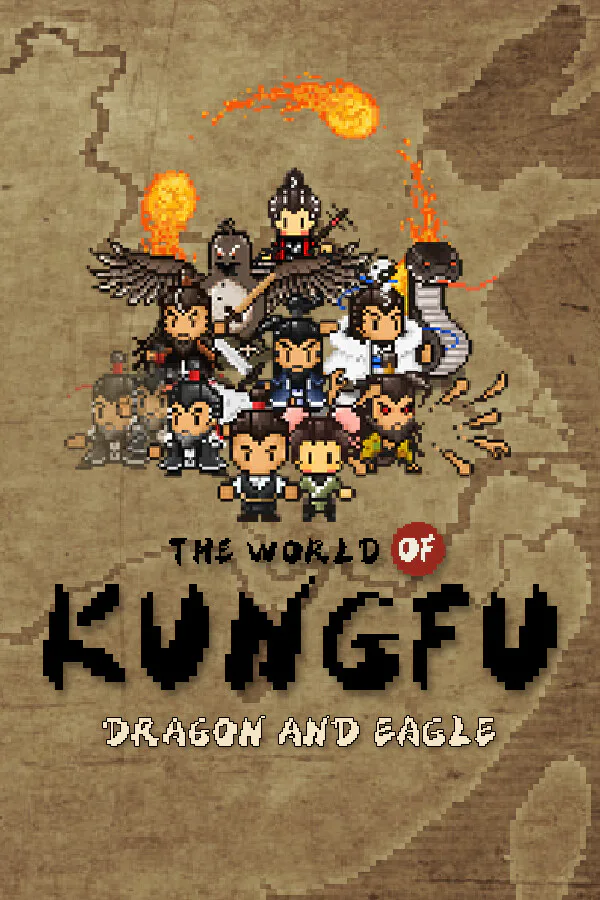 Copertina di The World of Kungfu: Dragon and Eagle