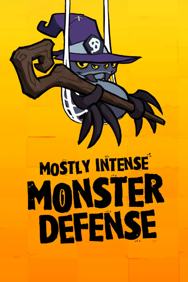 Copertina di Mostly Intense Monster Defense