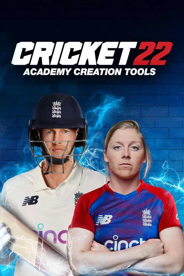 Copertina di Cricket 22 - Academy Creation Tools