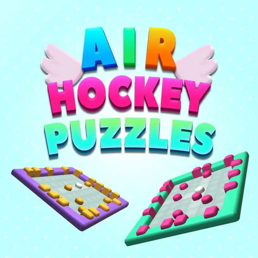 Copertina di Air Hockey Puzzles