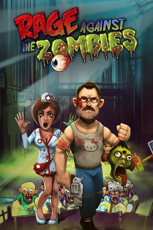 Copertina di Rage Against The Zombies