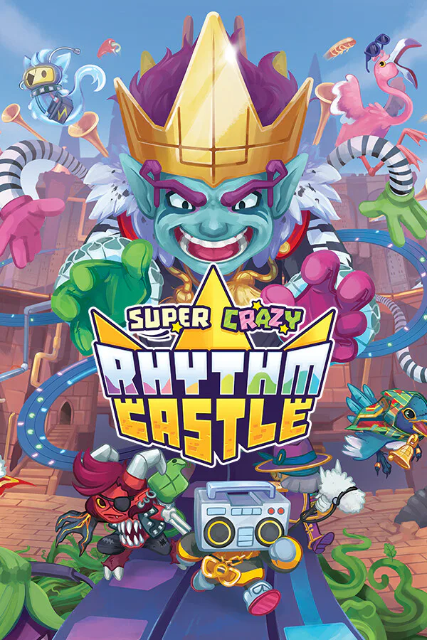 Copertina di SUPER CRAZY RHYTHM CASTLE