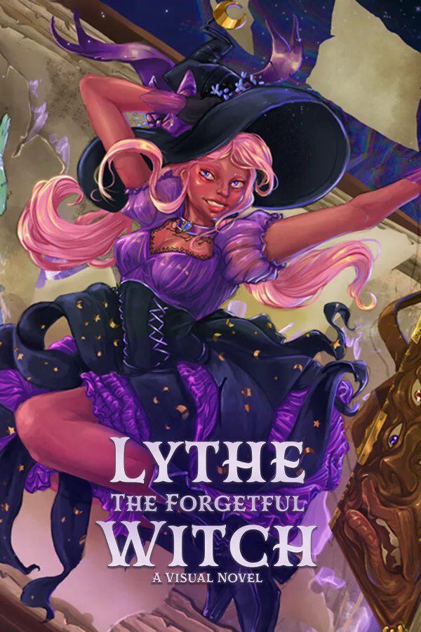 Copertina di Lythe The Forgetful Witch: A Visual Novel