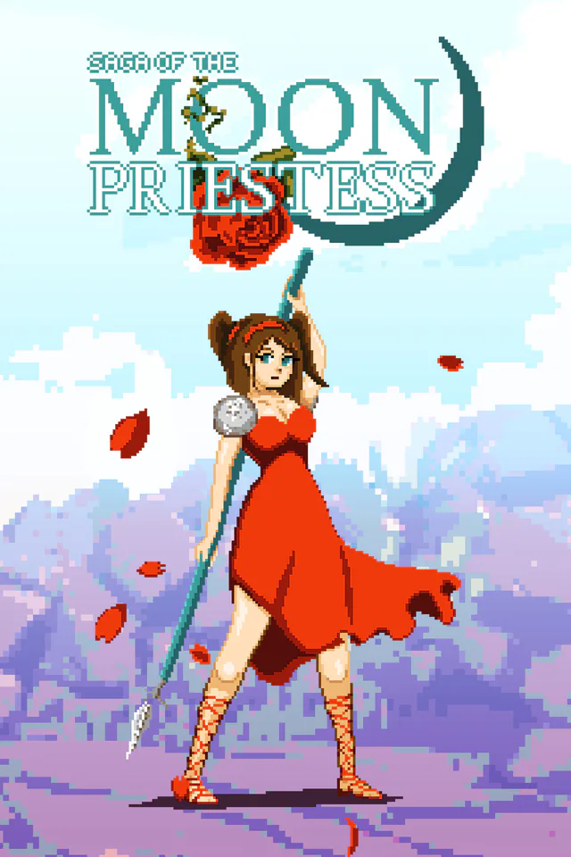 Copertina di Saga of the Moon Priestess