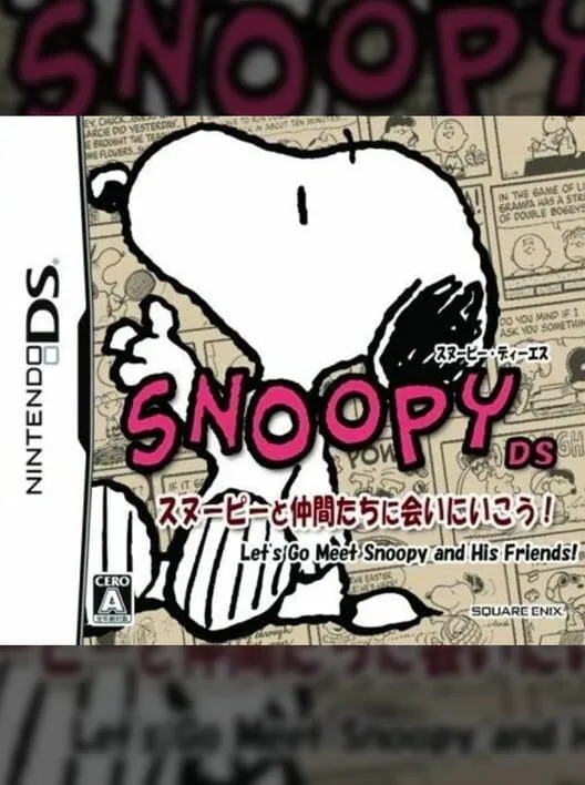 Copertina di Snoopy DS: Let's Go Meet Snoopy and His Friends!