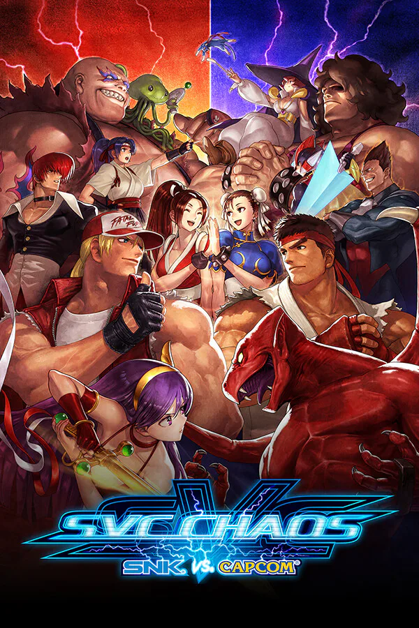 Copertina di SNK VS. CAPCOM SVC CHAOS