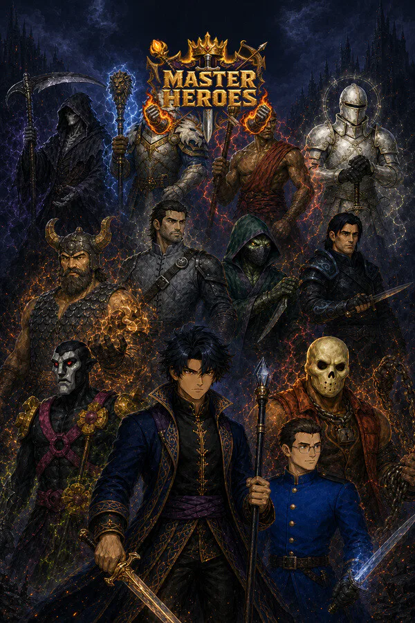 Copertina di Master Heroes