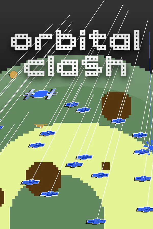 Copertina di Orbital Clash