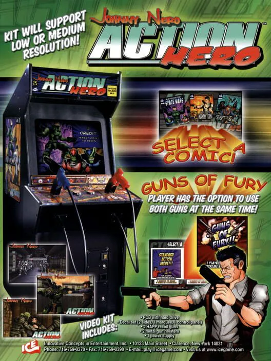 Copertina di Johnny Nero Action Hero