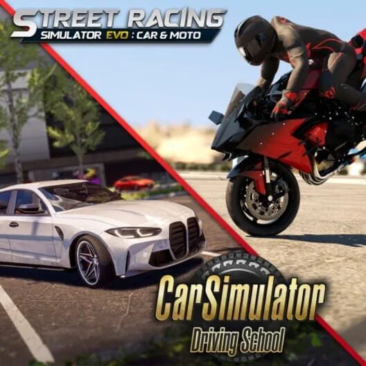 Copertina di Car & Moto Simulator Bundle : Racing & Driving