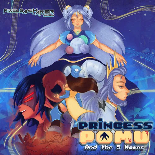 Copertina di Pixel Game Maker Series Princess Pomu and the 5 Moons