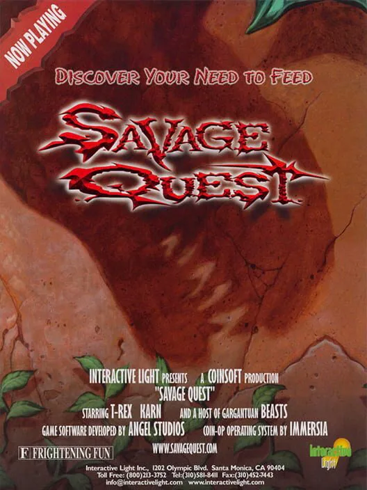 Copertina di Savage Quest