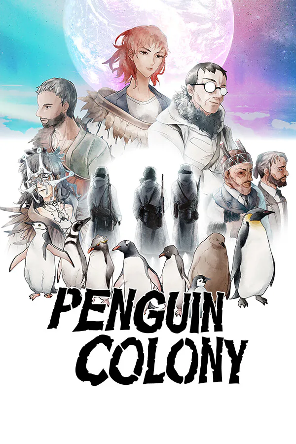 Copertina di Penguin Colony