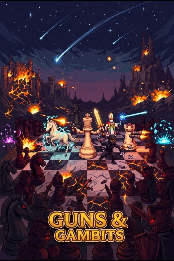 Copertina di Guns & Gambits