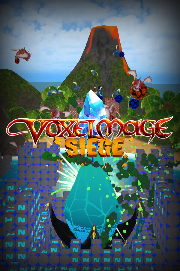 Copertina di Voxel Mage: Siege