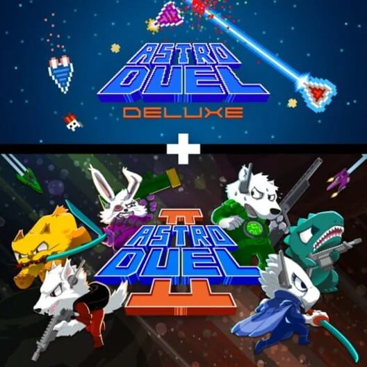 Copertina di Astro Duel Deluxe + Astro Duel 2