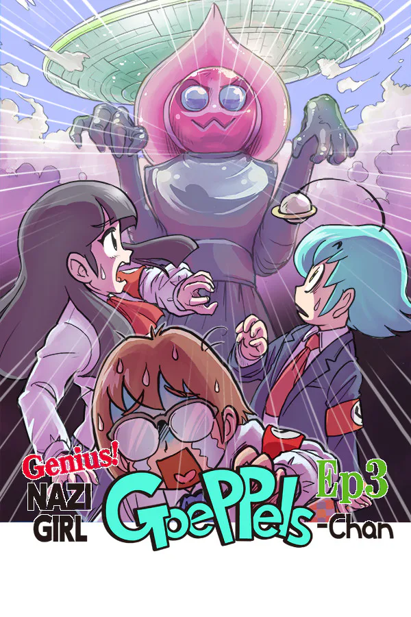 Copertina di Genius! NAZI-GIRL GoePPels-Chan ep3