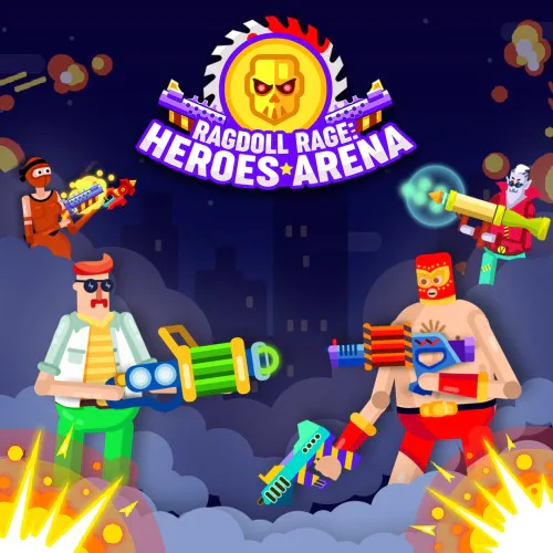 Copertina di Ragdoll Rage: Heroes Arena