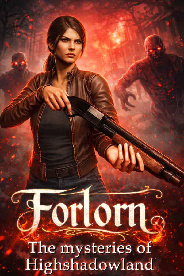 Copertina di Forlorn: The mysteries of Highshadowland
