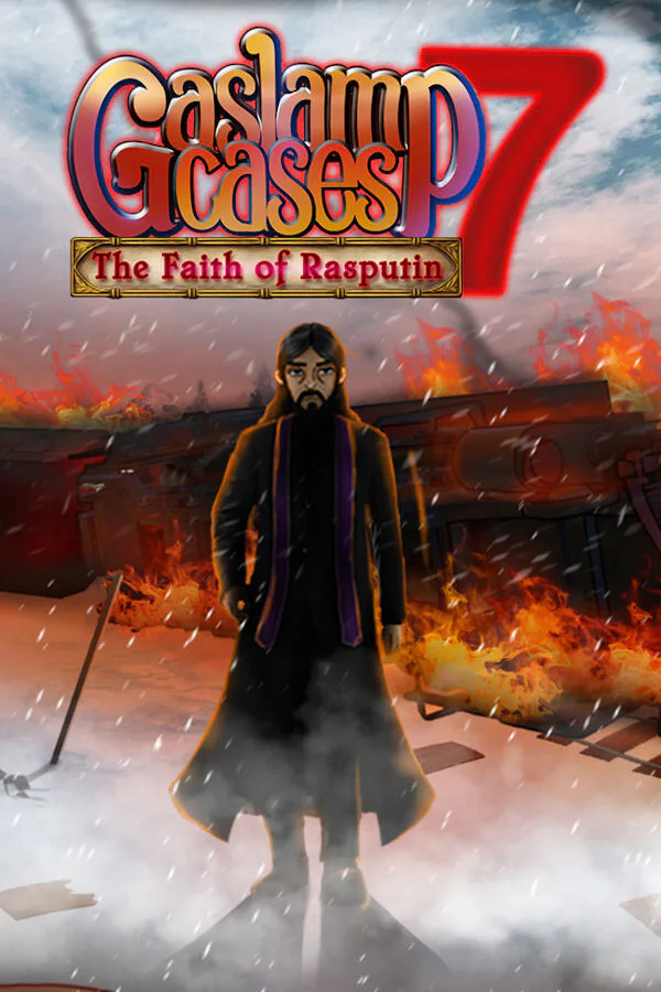 Copertina di Gaslamp Cases 7: The Faith of Rasputin