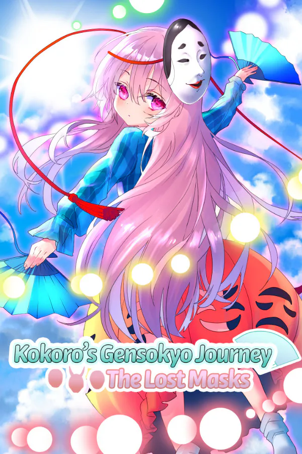 Copertina di Kokoro's Gensokyo Journey: The Lost Masks
