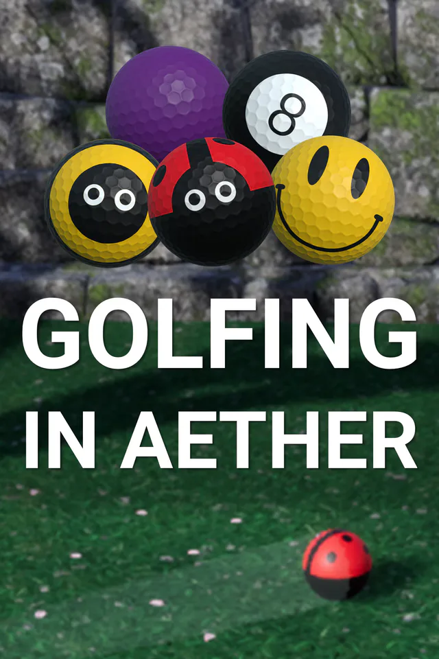 Copertina di Golfing in Aether