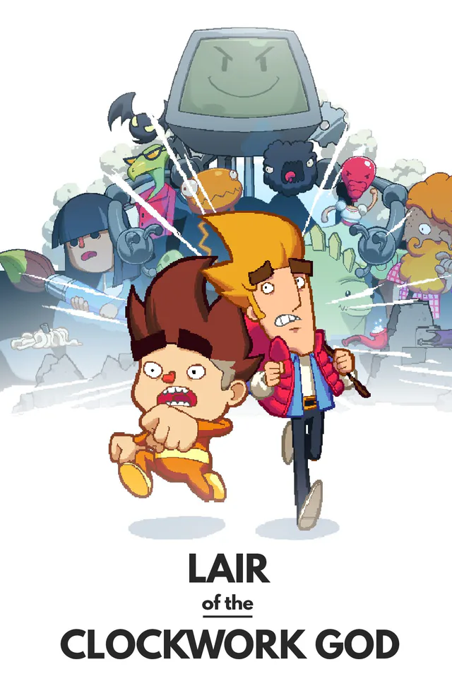 Copertina di Lair of the Clockwork God