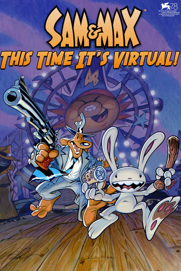 Copertina di Sam & Max: This Time It's Virtual!