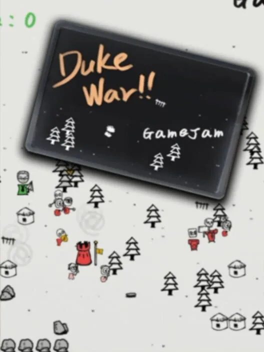 Copertina di Duke War!!
