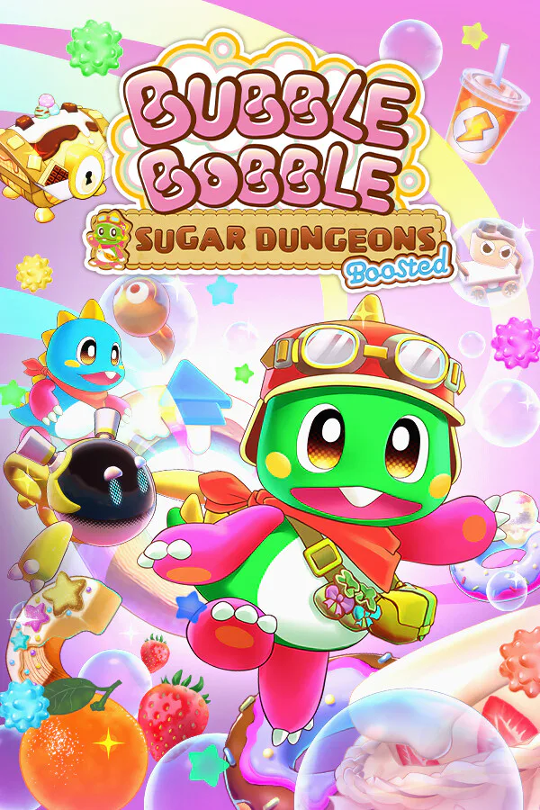 Copertina di Bubble Bobble Sugar Dungeons Boosted