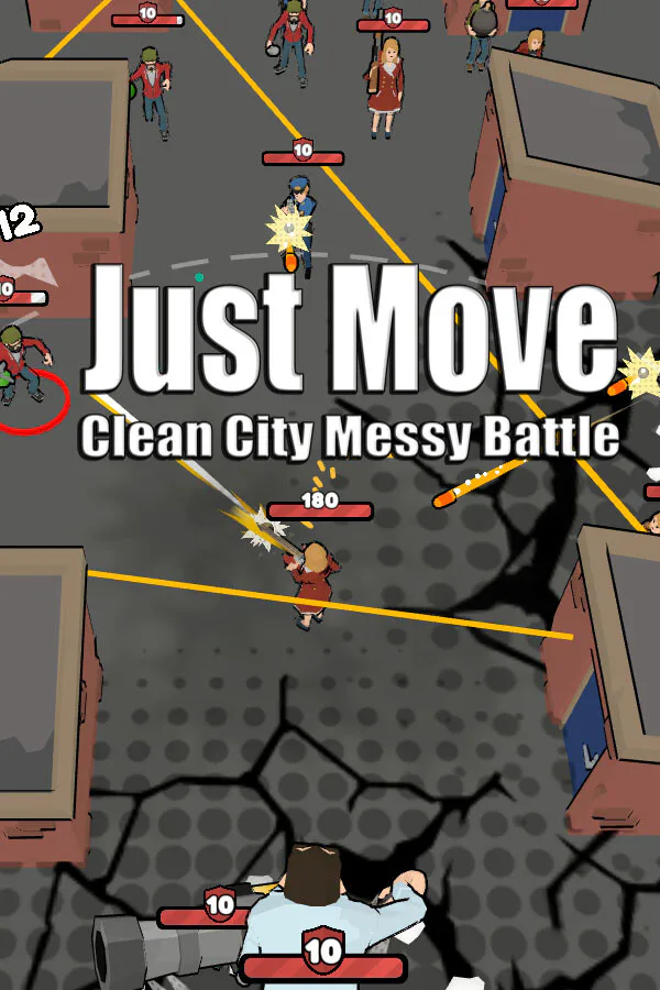 Copertina di Just Move:Clean City Messy Battle