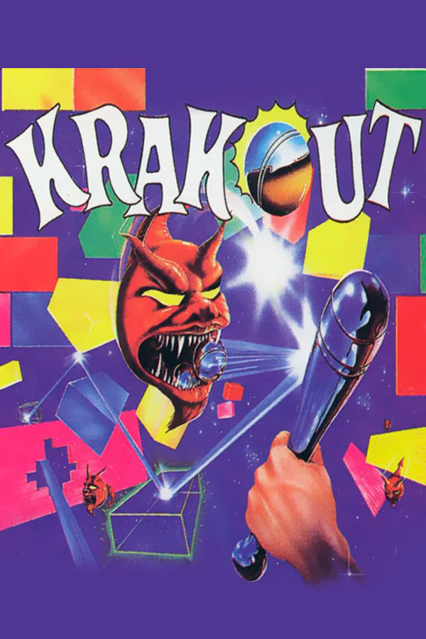 Copertina di Krakout (C64/CPC/Spectrum)