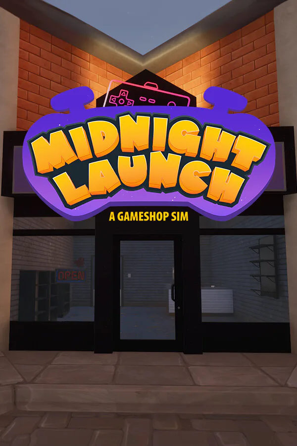 Copertina di Midnight Launch: A Gameshop Sim