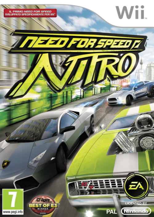 Copertina di Need for Speed: Nitro