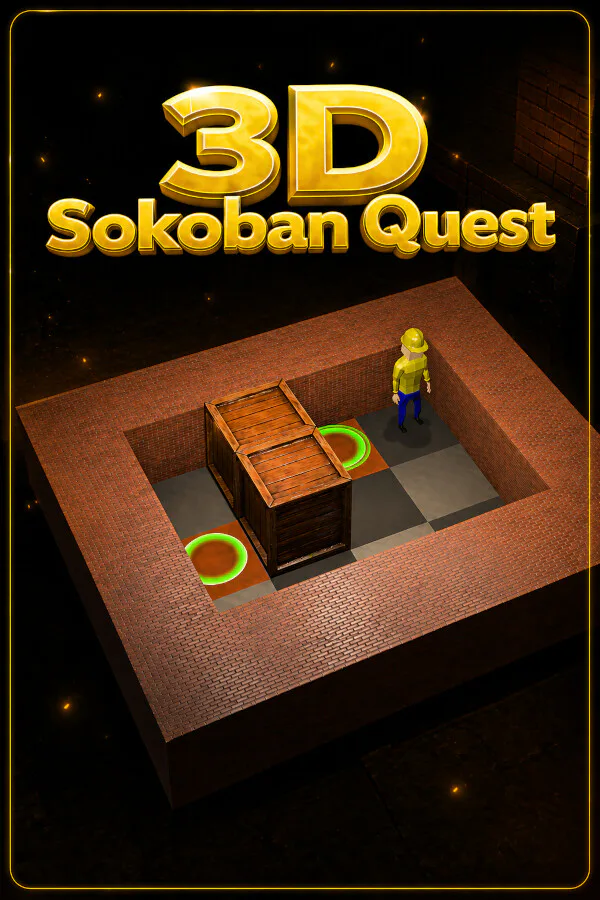 Copertina di 3D Sokoban Quest