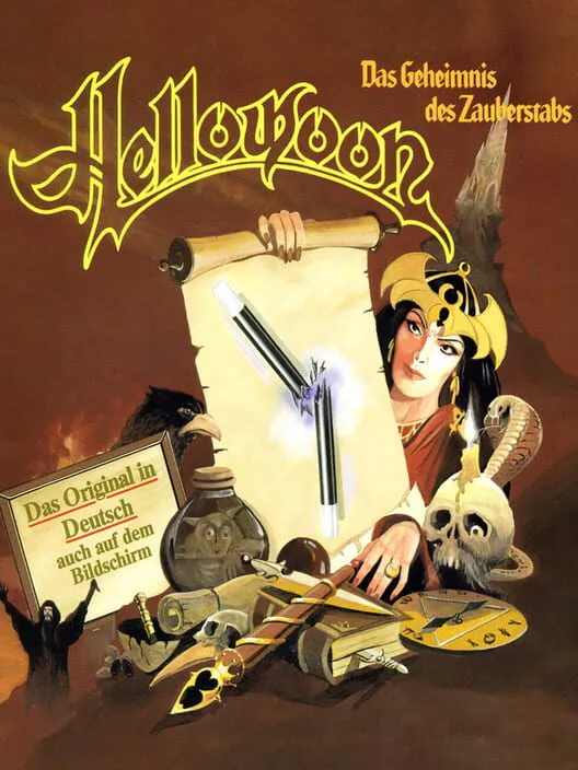 Copertina di Hellowoon: Das Geheimnis des Zauberstabs