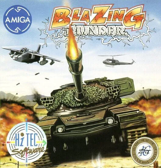 Copertina di Blazing Thunder