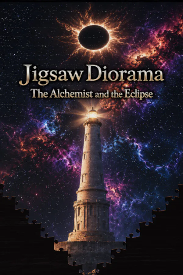 Copertina di Jigsaw Diorama: The Alchemist and the Eclipse