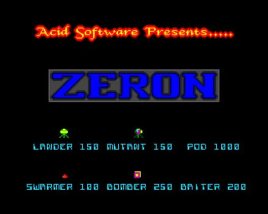 Copertina di Zeron