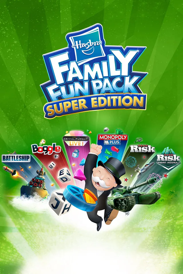 Copertina di Hasbro Family Fun Pack Super Edition