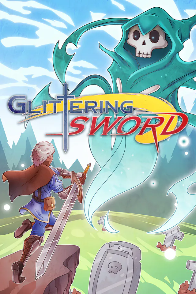 Copertina di Glittering Sword