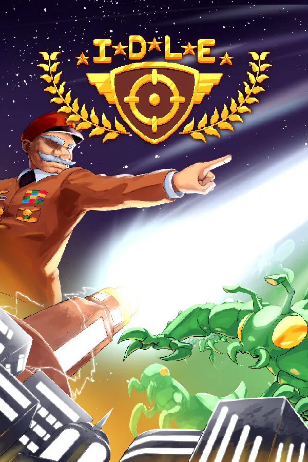 Copertina di IDLE: Intergalactic Defense League Exterminators
