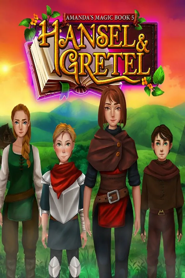 Copertina di Amanda's Magic Book 5: Hansel and Gretel