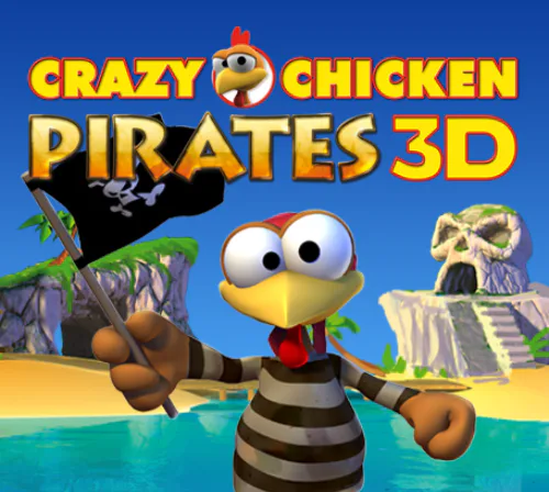 Copertina di Crazy Chicken Pirates 3D