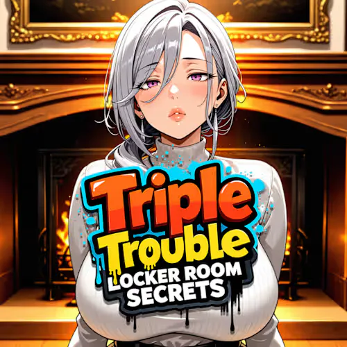 Copertina di Triple Trouble: Locker Room Secrets