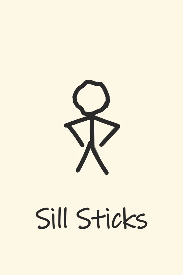 Copertina di Sill Sticks - La vita quotidiana di un omino stilizzato