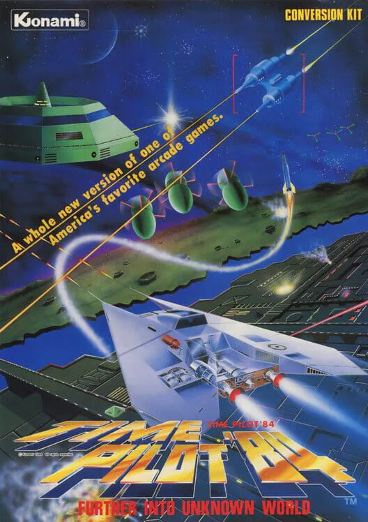 Copertina di Time Pilot 84