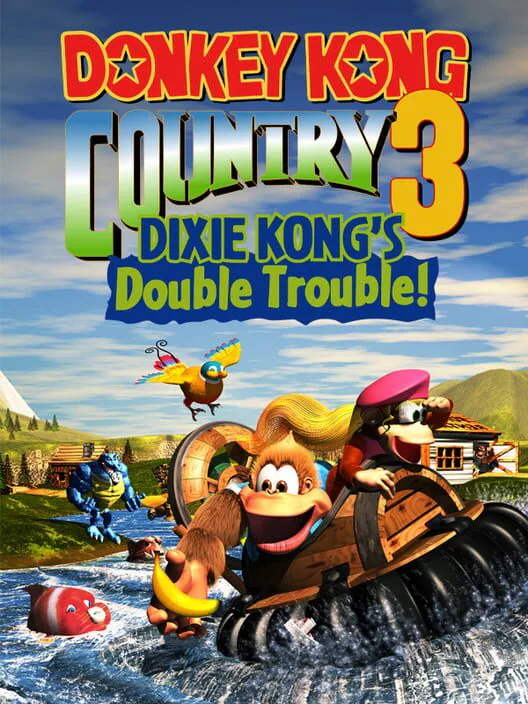 Copertina di Donkey Kong Country 3: Dixie Kong's Double Trouble!