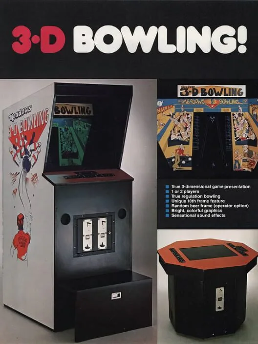 Copertina di 3-D Bowling