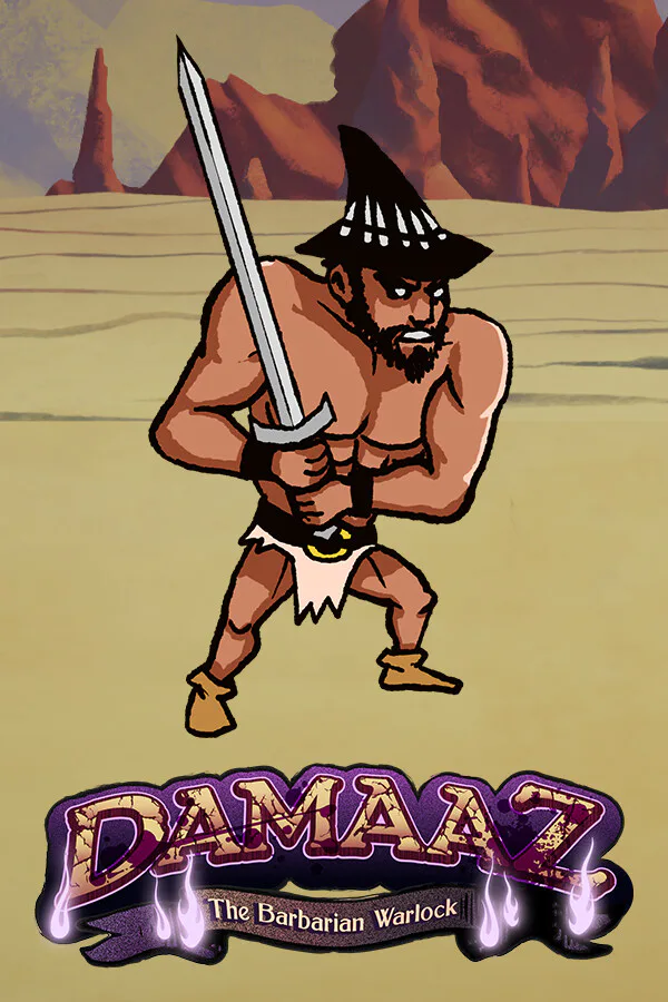 Copertina di Damaaz the Barbarian Warlock